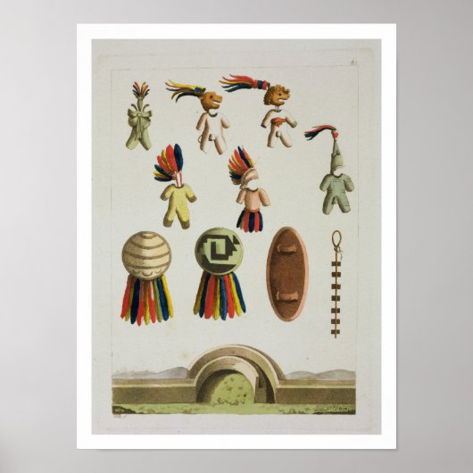 Mexicaanse wapens (kleurenlitho) poster (Voorkant)