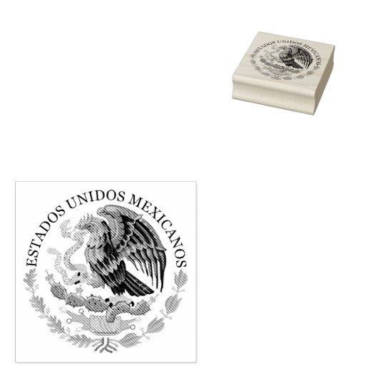 Mexicaanse wapenstilstand rubberstempel (Gestempeld)