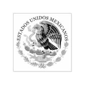 Mexicaanse wapenstilstand rubberstempel (Afrduk)