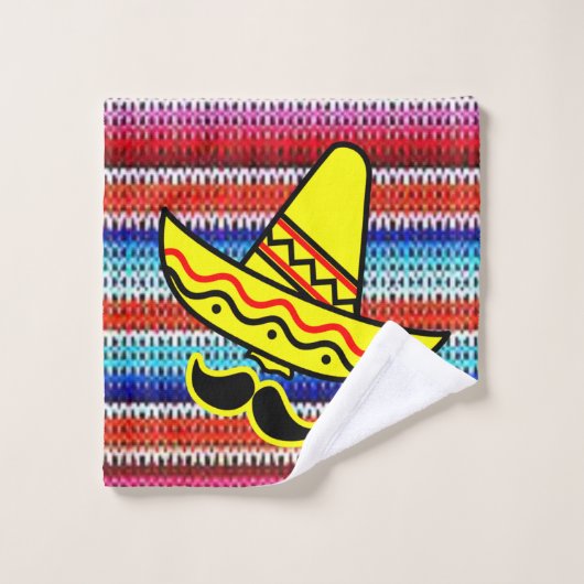 Mexicaanse warme handdoekjes bad handdoek (Wasdoekje)