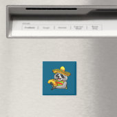 Mexicaanse wasbeer cinco de mayo grappig schattig magneet (Insitu (Vaatwasser))