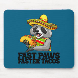 Mexicaanse wasbeer cinco de mayo grappig schattig muismat