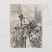 Mexicaanse waterdrager briefkaart (Voorkant)