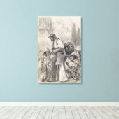 Mexicaanse waterdrager canvas afdruk (Insitu (Houten vloer))