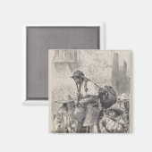 Mexicaanse waterdrager magneet (Voorkant / Achterkant)