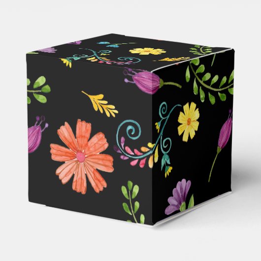 Mexicaanse Waterverf Bedankdoosjes (Achterkant)