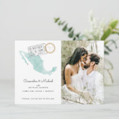 Mexicaanse Waterverf Map | Cabo | Bestemmingswedde (Staand voorkant)