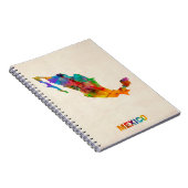 Mexicaanse Waterverf Map Notitieboek (Rechterzijde)