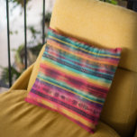 Mexicaanse Waterverf met bandenbandjes Kussen<br><div class="desc">Dit ontwerp kan worden gepersonaliseerd door de Edit optie van het Ontwerp te kiezen. Je kunt ook overdragen naar andere objecten. Neem contact met me op via colorflowcreations@gmail.com of gebruik de chatoptie bovenaan de pagina als u dit ontwerp op een ander product wilt plaatsen of hulp nodig hebt bij dit...</div>
