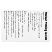 Mexicaanse Weddenschappen Recipe Bedankt cadeau Magneet (Horizontaal)