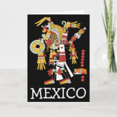 Mexicaanse wenskaart kaart (Voorkant)