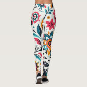 Mexicaanse white leggings (Achterkant)