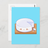 Mexicaanse witte kaas Queso Fresco Briefkaart (Voorkant / Achterkant)