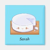 Mexicaanse witte kaas Queso Fresco Magneet (Voorkant)