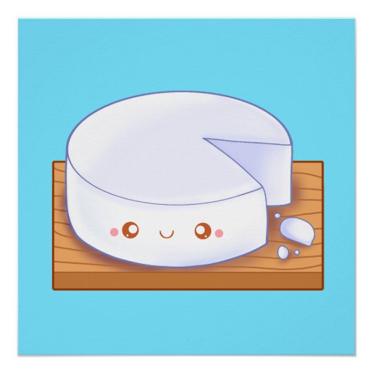 Mexicaanse witte kaas Queso Fresco Perfect Poster (Voorkant)