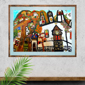 Mexicaanse Witte Kerk Traditions Poster