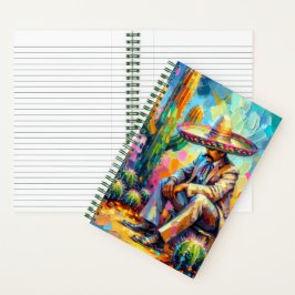 Mexicaanse woestijn notitieboek