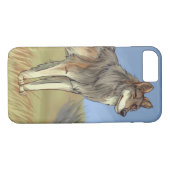 Mexicaanse Wolf Case-Mate iPhone Case (Achterkant (Horizontaal))
