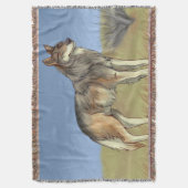 Mexicaanse Wolf Deken (Voorkant Verticaal)