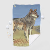 Mexicaanse Wolf Golfhanddoek (Insitu)