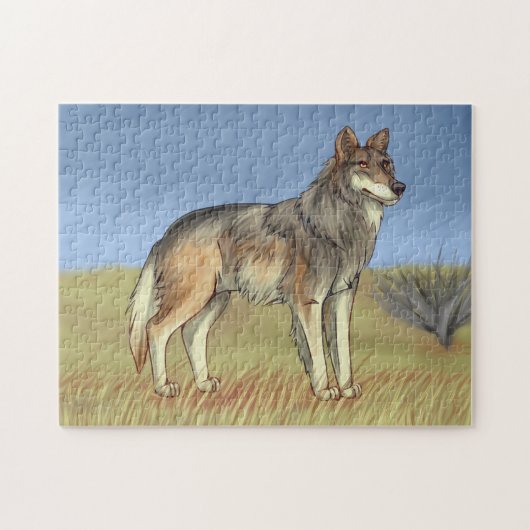 Mexicaanse Wolf Legpuzzel (Horizontaal)