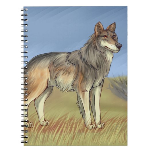 Mexicaanse Wolf Notitieboek (Voorkant)