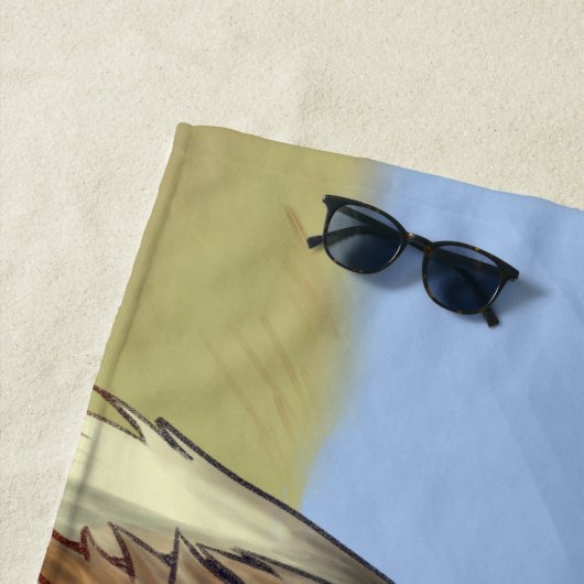 Mexicaanse Wolf Strandlaken (In situ)