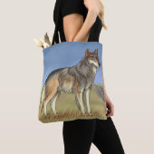Mexicaanse Wolf Tote Bag (Dichtbij)