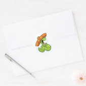Mexicaanse Worm Stickers (Envelop)
