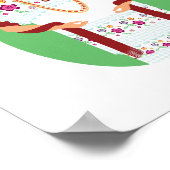 Mexicaanse, Yucatan Matryoshka Poster (Hoek)