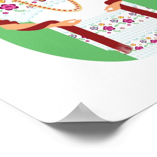 Mexicaanse, Yucatan Matryoshka Poster (Hoek)