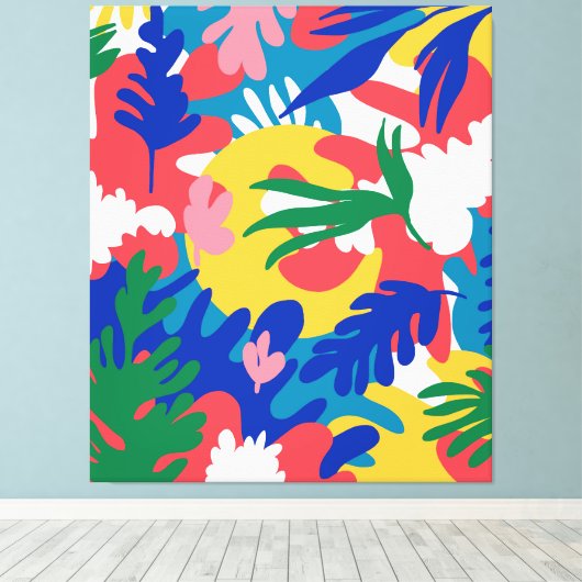 Mexicaanse zomer canvas afdruk (Insitu (Houten vloer))