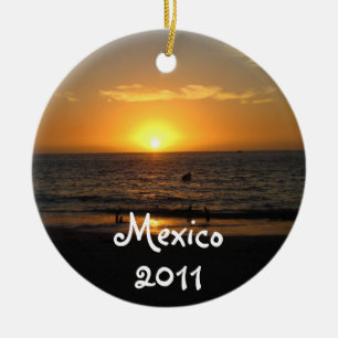 Mexicaanse zonnebank; Mexico Souvenir Keramisch Ornament
