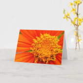 Mexicaanse zonnebloem kaart (Gele Bloem)