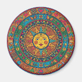 Mexicaanse zonnemagneet magneet (Voorkant)