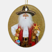 Mexicaanse Zuidwestelijke Zuidwestelijke Sinterkla Keramisch Ornament (Links)