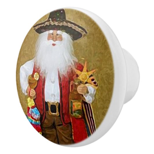 Mexicaanse Zuidwestelijke Zuidwestelijke Sinterkla Keramische Knop (Rechts)