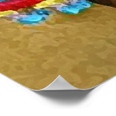 Mexicaanse Zuidwestelijke Zuidwestelijke Sinterkla Poster (Hoek)