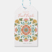 Mexical Talavera Einde Feest Talavera Cadeaulabel (Voorkant)