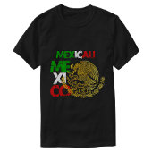 Mexicali Mexico trots T-shirt met adelaar embleem