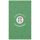 Mexican Angel Christmas Flag Personalized Text Tafelkleed (Voorkant)