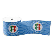 Mexican Angel Hanukkah Flag Personalized Grosgrain Lint (Spoel)