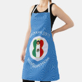 Mexican Angel Hanukkah Flag Personalized Large Schort (Insitu)