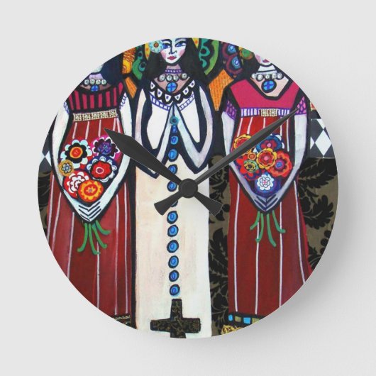 Mexican Angels Ronde Klok (Voorkant)