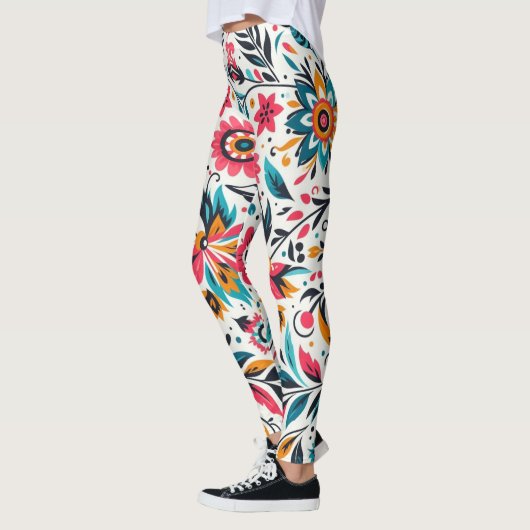 Mexican art hub leggings (Links)