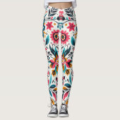 Mexican art hub leggings (Voorkant)