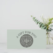 Mexican Aztec Sun Stone Mayan Calendar 1 (Staand voorkant)