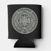 Mexican Aztec Sun Stone Mayan Calendar 1 Blikjeskoeler (Achterkant)