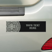Mexican Aztec Sun Stone Mayan Calendar 1 Bumpersticker (Op auto)