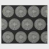 Mexican Aztec Sun Stone Mayan Calendar 1 Cadeaupapier (Vlak)